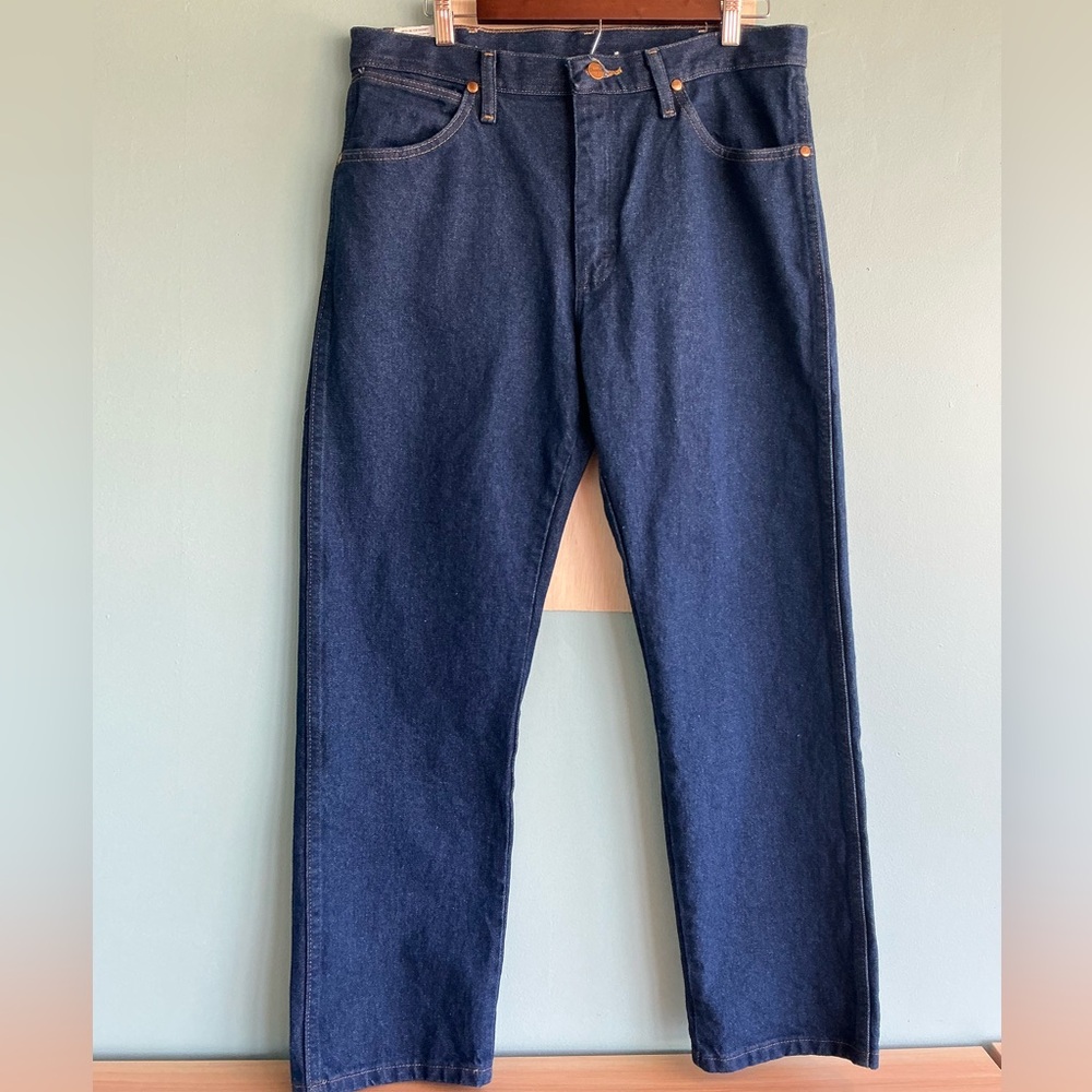 Wrangler Cowboy Cut Classic Official ProRodeo Blue Denim Jeans